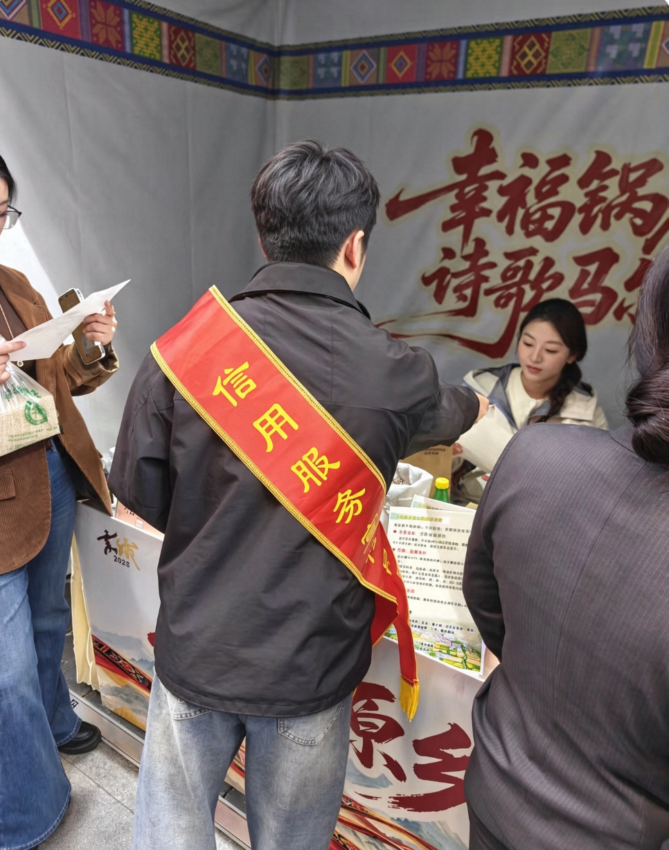 诚信护航嘉绒盛会 信用点亮锅庄文旅